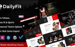 DailyFit v1.7 Fitness and Gym WordPress Theme
