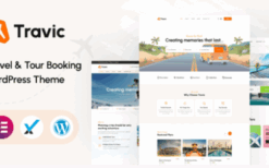 Travic v1.1 Tour & Travels Agency WordPress Theme