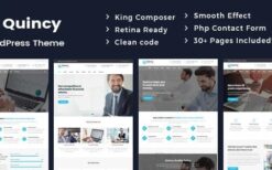 Quincy v3.0 Business Consulting WordPress Theme