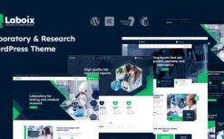 Laboix v1.0 Laboratory & Research WordPress Theme