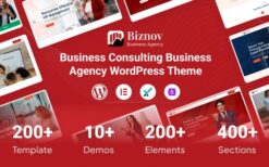 Biznov v1.0.3 Business Consulting WordPress Theme