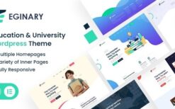 Eginary v1.0 Education & University WordPress Theme