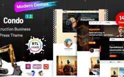 Condo v1.0.2 Construction & Building WordPress Theme