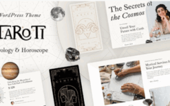 Taroti v1.1 Astrology & Horoscope WordPress Theme