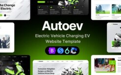 Autoev v1.0.0 Electric Vehicle Charging WordPress Theme