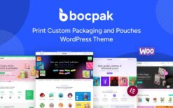 Bocpak (v1.1.2) Print Custom Packaging and Pouches WordPress Theme