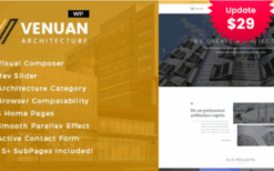 Venuan (v2.0) Architecture Design WordPress Theme