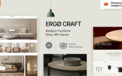 ErgoCraft (v20.0) Furniture Shop WordPress Theme