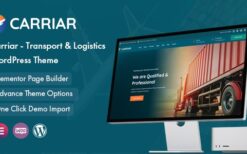Carriar v1.0.3 Transport & Logistic WordPress Theme
