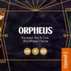 Orpheus v1.3.0 Karaoke Bar & Club WordPress Elementor Theme