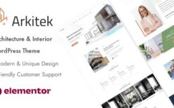 Arkitek v2.0.2 Architecture & Interior WordPress Theme