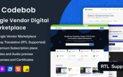 Codebob v1.3 Single-Vendor Digital Marketplace