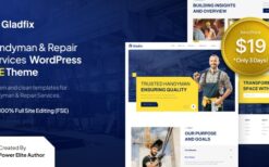 Gladfix v1.0.0 Handyman & Repair Services WordPress