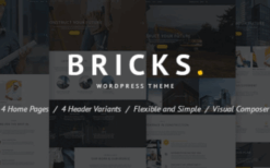 Bricks v1.4.8 Construction & Building WordPress Theme