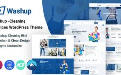 Washup v1.0.0 Cleaning Services WordPress Theme