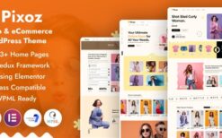 Pixoz v1.0.0 Fashion Shop & eCommerce WordPress Theme