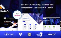 Finano v1.2.0 Finance WordPress Theme