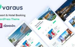 Varaus v1.0.4 Hotel Booking WordPress Theme