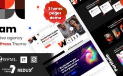 Wam v1.0.9 Creative Agency WordPress Theme