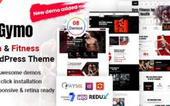 Gymo (v1.0.5) Gym & Fitness WordPress Theme