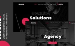 Acens v1.0 Creative Agencies WordPress Theme