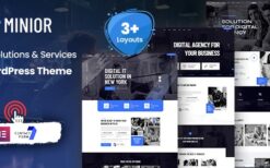 Minior v1.0 IT Solutions & Technology WordPress Theme