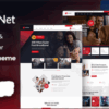StarNet v1.0 Internet Provider WordPress Theme