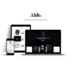 Aldo v1.0.9 Gutenberg WordPress Theme Black & White