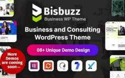 Bisbuzz v1.0.0 Business Consulting WordPress Theme