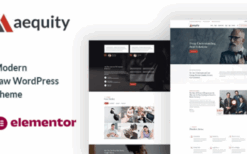 Aequity v2.0.0 Law WordPress Theme