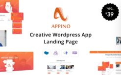 Appino v1.5.1 Creative WordPress App Landing Page
