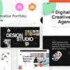 Goncy v1.0.2 Digital Agency & Creative Portfolio WordPress Elementor Theme