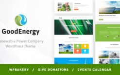 Good Energy (v1.7.4) Ecology & Renewable Energy WordPress Theme