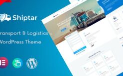 Shiptar (v2.0.5) Transport & Logistics WordPress Theme