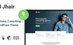 Jhair (v2.0.5) Business, Consulting WordPress Theme