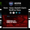 Kester (v1.2.2) Soccer Club & Sports News WordPress Theme