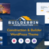 Builderrin (v1.0.0) Construction Building WordPress Theme