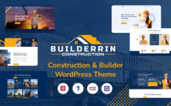 Builderrin (v1.0.0) Construction Building WordPress Theme