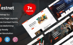 Nestnet (v1.0.0) Internet Provider & Satellite TV Theme