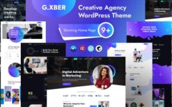 Gxber v1.0.2 Creative Agency WordPress Theme