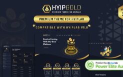 HyipGold v2.0 Premium Theme For HYIPLAB