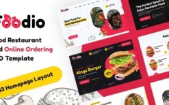 Foodio v1.0.0 Fast Food Restaurant WordPress Theme
