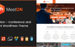 Meeton (v3.2) Conference & Event WordPress Theme