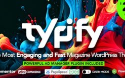 Typify (v3.0.2) Newspaper & Magazine WordPress Theme