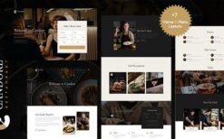 Candore v1.8.7 Elementor Restaurant & Wine Bar WordPress Theme