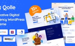 Qolle (v1.0.4) Digital Marketing Agency WordPress Theme