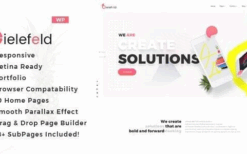 Bielefeld (v2.9) Multipurpose Creative Portfolio WordPress Theme