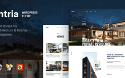 Intria (v1.0.9) Architecture and Interior WordPress Theme