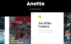 Anotte (v1.9) Horizontal Photography WordPress Theme