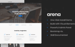 Arena (v1.0.3) Business & Agency WordPress Theme